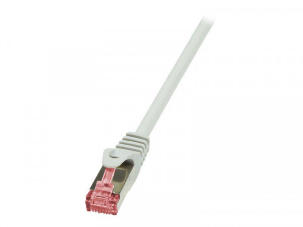 LogiLink CAT6 S/FTP Patchkabel AWG27 PIMF grau 1,00m