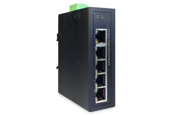 DIGITUS Switch 5Port Gigabit Industrie