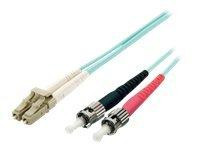 Equip LWL Patchkabel LC->ST 5.00m Multimode Duplex OM3