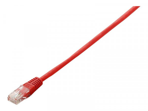 Equip Patchkabel Cat6 U/UTP 2xRJ45 10.00m rot ECO
