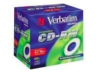 CD-RW Verbatim 700MB 10pcs Pack 12x JewelCase Scratchresist