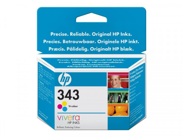 Patrone HP Nr.343 Tricolor C8766EE
