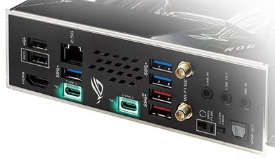 ZWEI THUNDERBOLT™ 4-ANSCHLÜSSE