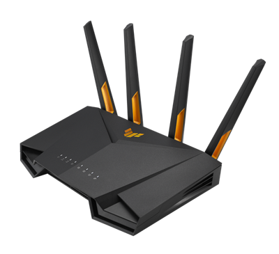 TUF Gaming AX3000 V2 Dual Band Wi-Fi 6 Gaming Router mit Mobile Game Mode, 3 Stufen Portweiterleitung, 2,5Gbit/s Port, AiMesh für Mesh-Wi-Fi, AiProtection Pro Netzwerksicherheit