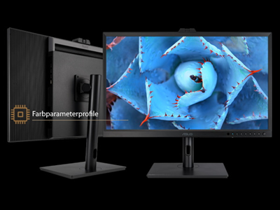 Speichern Sie Farbparameterprofile auf dem internen Scaler-IC-Chip des ProArt Display PA32DC.
