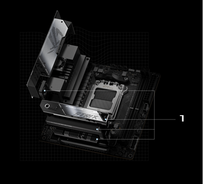 M.2 UND CHIPSATZ-KÜHLKÖRPER