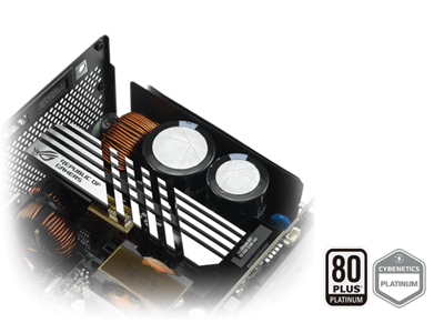 ROG Loki SFX-L 850W Platinum Kondensatoren und Komponenten