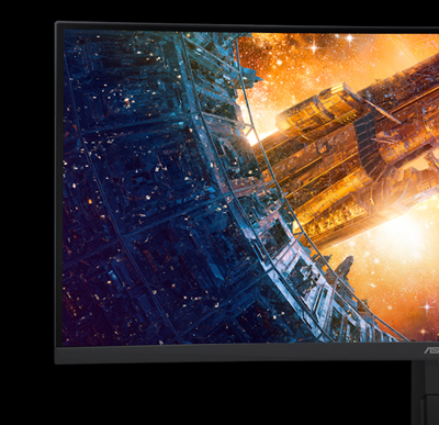 Das Bild zeigt, dass der VG34VQL3A lebendige und außergewöhnliche Farben liefern kann