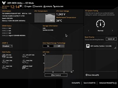 Schnelle und einfache Einrichtung