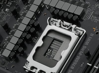 Ein Zoom-Foto, das die Power Stages zeigt