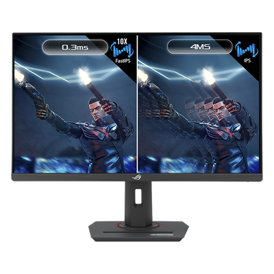 ASUS FastIPS Display − 0.3 ms (min.) Response Time