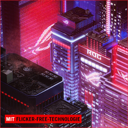 Monitor mit ASUS Flicker-Free-Technologie