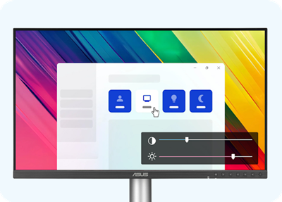 DisplayWidget Center Software auf ProArt Displays