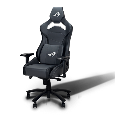 ROG Chariot X Core Gaming-Stuhl Vorderansicht nach links