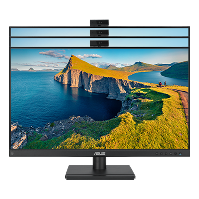 Der Monitor ASUS BE249QFK hat einen Höhenverstellbereich von 0-150 mm