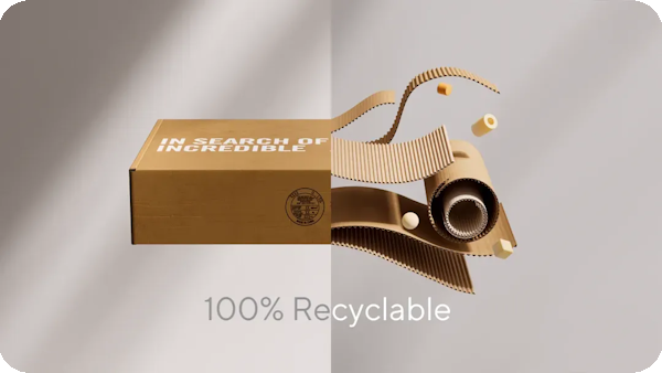 Umweltfreundliche Verpackung