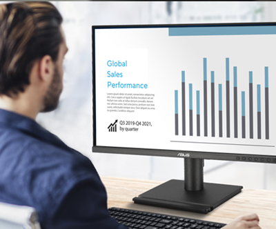 Der ASUS BE248CFN Monitor ist für entfernte Arbeitsumgebungen geeignet