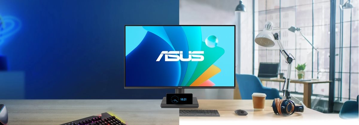 A situational image of a computer screen on the table with some business charts inside