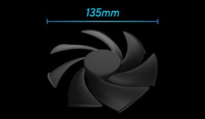 135mm Lüfter Design