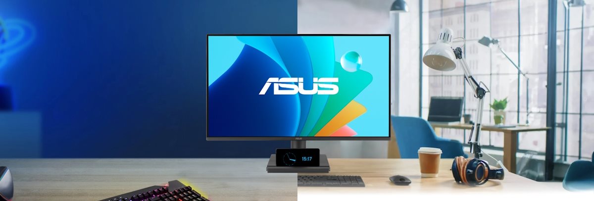 A situational image of a computer screen on the table with some business charts inside