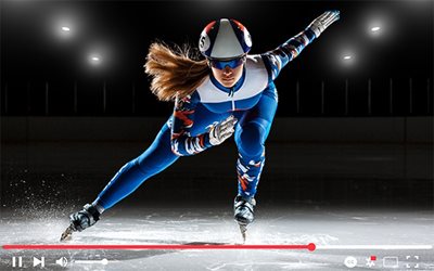 100Hz sorgt für eine flüssige Wiedergabe von Videodaten