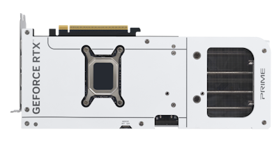Prime RTX 5070 White Edition BackplatePrime RTX 5070 White Edition Backplate