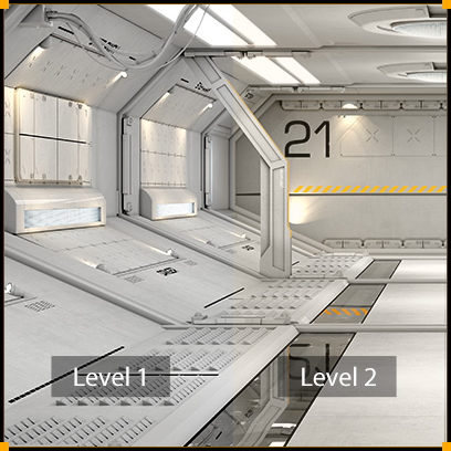 Niedriges blaues Licht